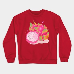 Dragon Fruit Hand Drawn Crewneck Sweatshirt